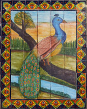 Mexican Tile Mural - £428.69 GBP