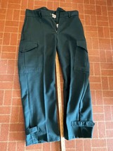 VINTAGE LL Bean Pants Mens 36x29 Green Heavy Wool Field Hunting Logger Trousers - £108.73 GBP