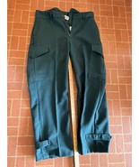 VINTAGE LL Bean Pants Mens 36x29 Green Heavy Wool Field Hunting Logger T... - $188.21 CAD