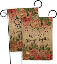 We Are Stronger Together - Impressions Decorative 2 pcs Garden Flags Pack GP1922 - £21.62 GBP