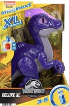 Jurassic World Dinosaur Parasaurolophus Deluxe XL Fisher Price Imaginext - £15.91 GBP