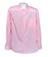 Hugo Boss Men&#39;s Light  Pink Button Dress Shirt Size 16.5 36 / 37 - £28.44 GBP