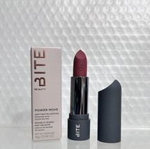 Bite Beauty Power Move Soft Matte Lipstick EXTRA SUGAR BUNS  0.14 oz  Full Size - £28.38 GBP