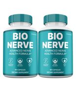 BioNerve Capsules, Max Strength, Bio Nerve Pills For Nerve Health (2 Pack) - $521.54 MXN
