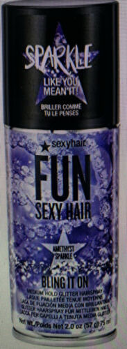 Primary image for Sexy Fun Hair Bling It On Hairspray Amethyst Sparkle