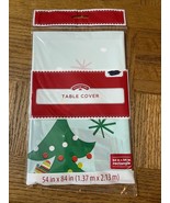 Holiday Time Plastic Christmas Tablecover - $13.51 CAD