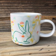 Starbucks 12 oz Bunny Ceramic Mug Spring Collection Limited Coffee Cup HTF Rare - £20.29 GBP