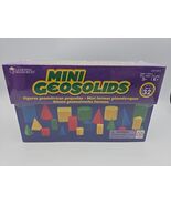 Learning Resources Mini GeoSolids Shapes Set, 32 Pieces (LER0913) NEW! - $19.79