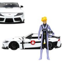 Robotech Roy Focker &amp; 2020 Toyota Supra - Jada Hollywood Rides 1:24 Diecast - $34.00