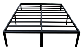 Modern Twin Black Steel Platform Bed Foundation - $125.99