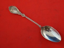 Medallion with Twist by Wood &amp; Hughes Sterling Silver Coffee Spoon 5 1/2&quot; Mono S - $88.11