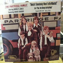 The Partridge Family-Doesn&#39;t Somebody Want To Be 45 Bell VG+ w/Picture Sleeve - £7.89 GBP