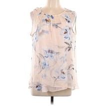 NEW White House Black Market Women&#39;s Sleeveless Double Layer Blouse Size 12 NWT - £34.37 GBP