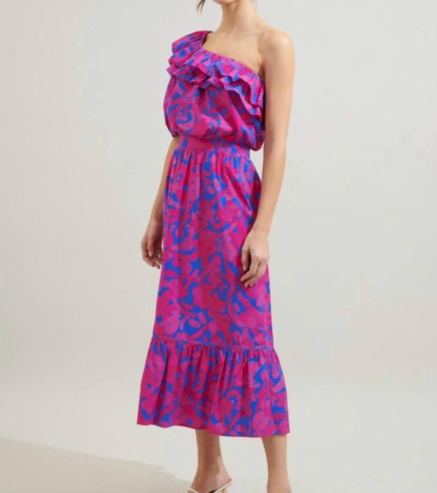 Sugarlips the amore set: one shoulder maxi ruffle skirt set size M - $61.38