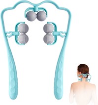 Neck Massager Upgrade Neck Roller for Pain Relief Deep Tissue Trigger Po... - £24.90 GBP