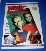 Erasure Music Collector Magazine Vintage 1991 UK Madness Statis Quo Hawk... - $39.99