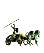 Greek Statue of Chariot Achilles from brass  20cm  x  13cm - £117.19 GBP