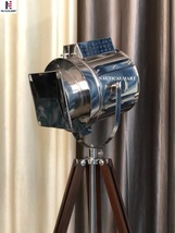 NauticalMart Vintage Flap Searchlight Tripod Floor Lamp Industrial Marin... - £180.07 GBP
