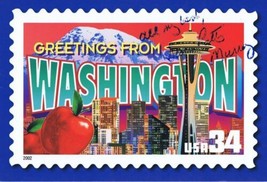 Patty Murray Senator Signed 5x7 Washington postcard  - $19.79
