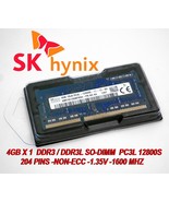 HYNIX 4GB DDR3L 1600MHZ 204-PIN 12800 LAPTOP MEMORY RAM MEMORY HMT451S6B... - €4,25 EUR