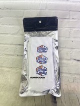 White Castle Burgers Embroidered Logo Mens Crew Socks 1 Pair Shoe Size 8... - £9.95 GBP