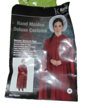 Karnival Hand Maids Tale Deluxe Costume Size Medium Women Missing Bonnet - £21.08 GBP