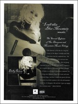 Dolly Parton 2001 Little Sparrow country record album advertisement b/w ad print - £3.30 GBP