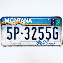 2000 Montana Lewis and Clark County Passenger License Plate 5P-3255G - £14.89 GBP