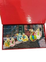 2004 Disney MGM Studios Spectacle of Pins Boxed Set Snowmen w/Characters... - $46.74