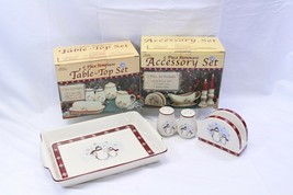 Royal Seasons Baking Dish Accessories and Tabletop Christmas Lot of 11 Xmas - £25.00 GBP