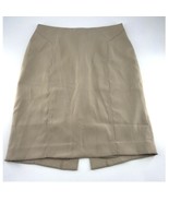 Ivanka Trump Pencil Skirt Womens Size 10 Khaki Tan Knee Length Business ... - $10.60 CAD