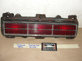 Oem 74 Buick Apollo 2DR Notchback Right Passenger Side Tail Light Lens - £39.56 GBP