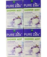 4 Vicks PURE Zzzs Shower Mist Shower Tablets Lavender Aromatherapy 12 Ta... - $24.95