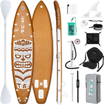 Premium SUP Paddleboard Accessories, Wide Stable Anti-Slip EVA Deck, Pad... - $508.14