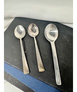 Lufthansa And India Air Vintage Airline Spoons - $318.02 MXN
