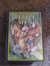 Little Men By Louisa May Alcott 1933 Antique Illustrated In Color By Harve Stein - £15.92 GBP