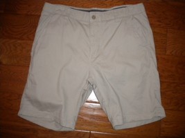 Iron Men&#39;s Size 36 Khaki Four Pocket Flex Waist Shorts - $10.79