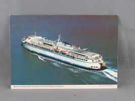 Vintage Postcard - Queen of Esquimalt Ferry - Alex Wilson Productions - £11.97 GBP