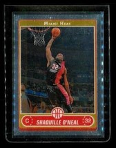 2006-07 Topps Chrome Basketball Trading Card #25 Shaquille O&#39;neal Miami Heat - £7.90 GBP