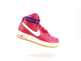 Nike Air Force 1 High GS Gym Red Royal Blue Shoes Youth 6 Women&#39;s 7.5 653998-605 - £40.56 GBP