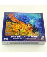 Jigsaw Puzzle 1000 Piece Starkblast Darrin White New Sealed 19 x 26 Moon... - £15.73 GBP