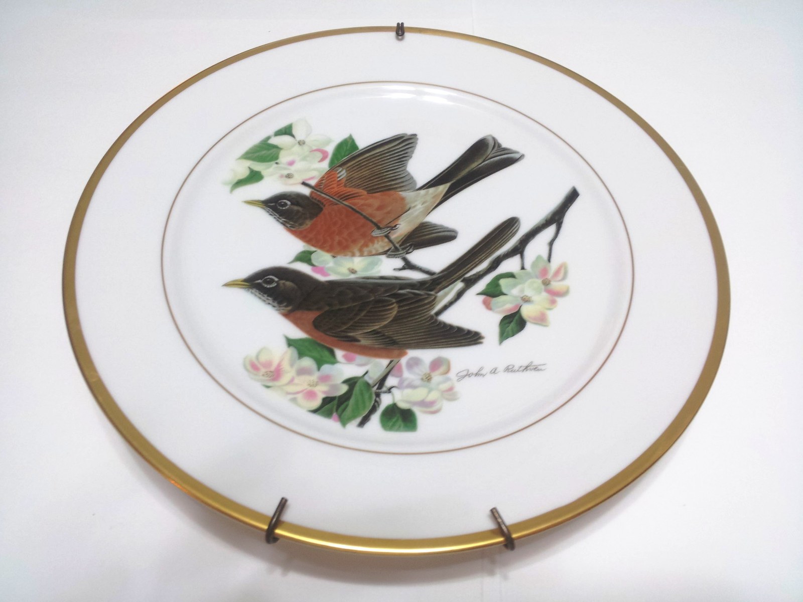 Ruthven Hutschenreuther Robin 1973  Limited Plate-11-y040 - $40.00