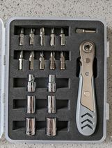 17in1 Right Angle Ratcheting Screwdriver Set, [Bearing Steel] 36-Tooth M... - $15.84