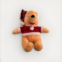 Disney Christmas Winnie The Pooh 8&quot; Plush Figure - $12.59