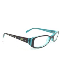 Chelsea Morgan Cmm811 Br / Bl Kinder Brille Rahmen Braune Blau Voll Rim ... - $19.78