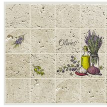 Dundee Deco GRAZPG7130 Purple Yellow Faux Brick PVC 3D Wall Panel, 3 ft ... - £7.31 GBP+