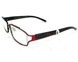 Coco Song Brille Rahmen SPACE TIME Col.3 Schwarz Rot Semi Felge 52-17-135 - $93.13
