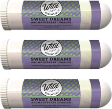 3 Pack Sweet Dreams Aromatherapy Nasal Inhalers Insomnia Wild Essentials... - $13.99