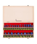 1/4&quot; Router Bit Set 24 Pieces, 1/4 Inch Shank Tungsten Carbide Router Bi... - $882.52 MXN