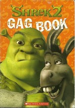 Shrek 2 Gag Book Sarah Fisch Howie Dewin Softcover Joke 2004 - £1.55 GBP